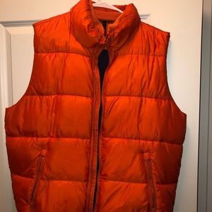 Cute Orange Down Vest